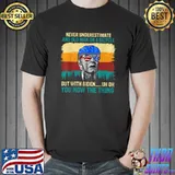 Joe Biden never underestimate an old man on a bicycle T-Shirt