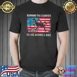 Joe Biden Running The Country Is Like Riding A Bike T-Shirt