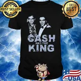 Johnny cash x elvis music graphic country shirt