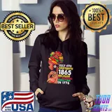 Juneteenth day ancestors free 1776 july 4th black african gift s Hoodie