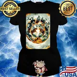 Jurassic world dominion trex art movie poster design s Ladies tee