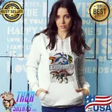 Jurassic world evolved dino grid trex graphic s Hoodie