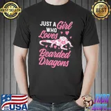 Just a girl who loves bearded dragons shirt