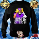 Justin jefferson Minnesota vikings national Football s Sweater