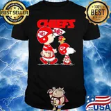 Kansas city Chiefs let's play Football together Snoopy NFL shirt