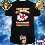 Kansas city Chiefs two time super bowl champions shirt