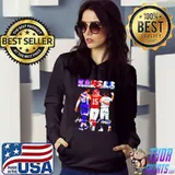 Kansas sports teams harrison barnes patrick mahomes edward olivares signatures s Hoodie