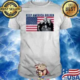 Keep America Golden Flag Shirt