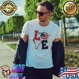 Knitting Independence Day Love Shirt