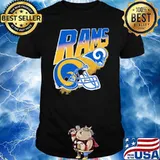 LA rams retro NFL shirt