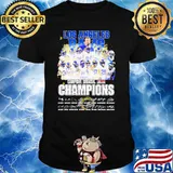 LA rams super bowl lvI 2022 champions shirt