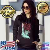 Land of the Free Skull Blood Shirt Hoodie