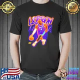Lebron LA mural shirt