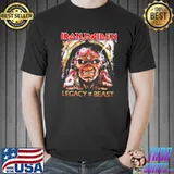 Legacy of the beast iron iron maiden band shirt