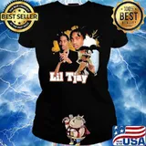 Lil Tjay Rapper Music Vintage Shirt Ladies tee