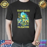 Live after death iron maiden band shirt