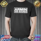 Logo armin van buuren dj graphic shirt
