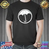 Logo black the umbrella academy movie shirt