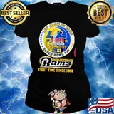 Los angeles rams champions 2021 super bowl liv los angeles rams first time since 1989 s Ladies tee