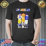 Los angeles sports teams matthew stafford lebron james mookie betts champion signatures shirt