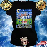 LvI super bowl LA rams champions cheer s Ladies tee
