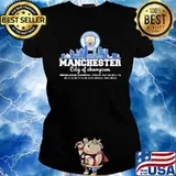 Manchester city of premier league champions s Ladies tee