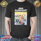 Mario kart group shot text poster s Unisex