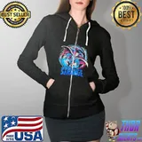 Marvel doctor strange in the multiverse of madness classic retro magic warp logo s Full Zip Hooded