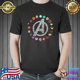 Marvel studios avengers logo shirt