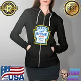 Mayo Light Shine Shirt Full Zip Hooded