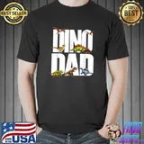 Mens Dinosaur Dad Dinosaur Parent Father's Day Gift for Dino Dads T-Shirt