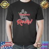 Mens This Dad Rocks Rocking Chair T-Shirt