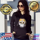 Men's tyrann mathieu sugar skull s Hoodie