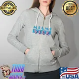 Miami Vice Logo Shirt Full Zip Hooded
