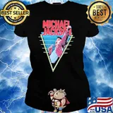 Michael Jackson King Of Pop Concert Singer Shirt Ladies tee