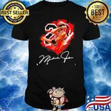 Michael Jordan 23 chicago bulls basketball signature shirt