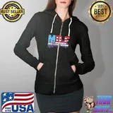Milf man I love freedom 4th of july patriotic firework s Full Zip Hooded