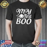 My first boo halloween quote shirt