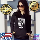 My Wife Loves My Meat Funny Grilling BBQ Lover T-Shirt
