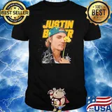 New signature justin Bieber flower retro shirt