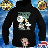 New York Jets Lets Play Football Together Snoopy NFL Shirts Hoodie