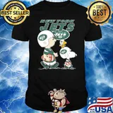 New York Jets Lets Play Football Together Snoopy NFL Shirts