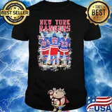 New York Rangers Hockey Signatures Shirt
