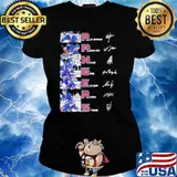 New York Rangers Members Signatures Shirt Ladies tee