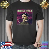 Nikola tesla poster T-Shirt