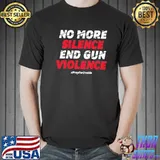No more silence end gun violence pray for uvalde shirt