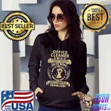 Office cleaner precision guess work provided knowledge s Hoodie
