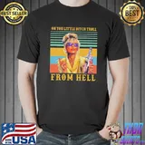 Oh you little bitch troll from hell vintage shirt