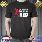 On sundays we wear red shirt