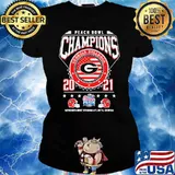 Peach bowl champions Georgia Bulldogs 2021 s Ladies tee